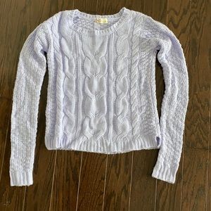SO size XXS purple long sleeve sweater